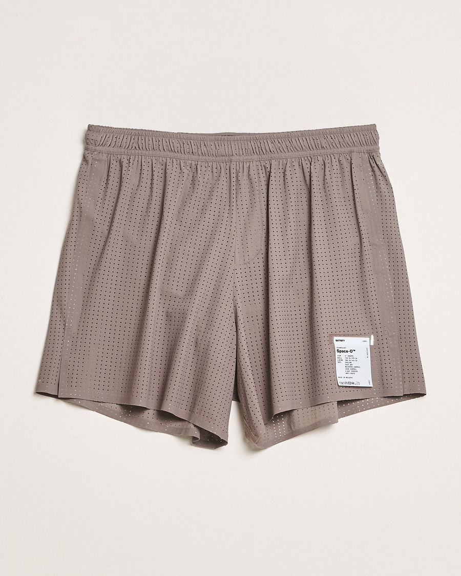 Heren | Korte broek | Satisfy | Space-O 5 Inch Shorts Taupe