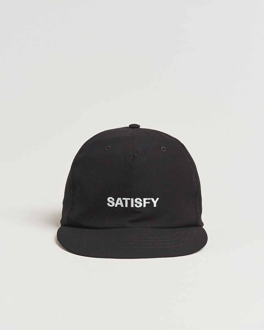Heren | Satisfy | Satisfy | PeaceShell 5-Panel Cap Black