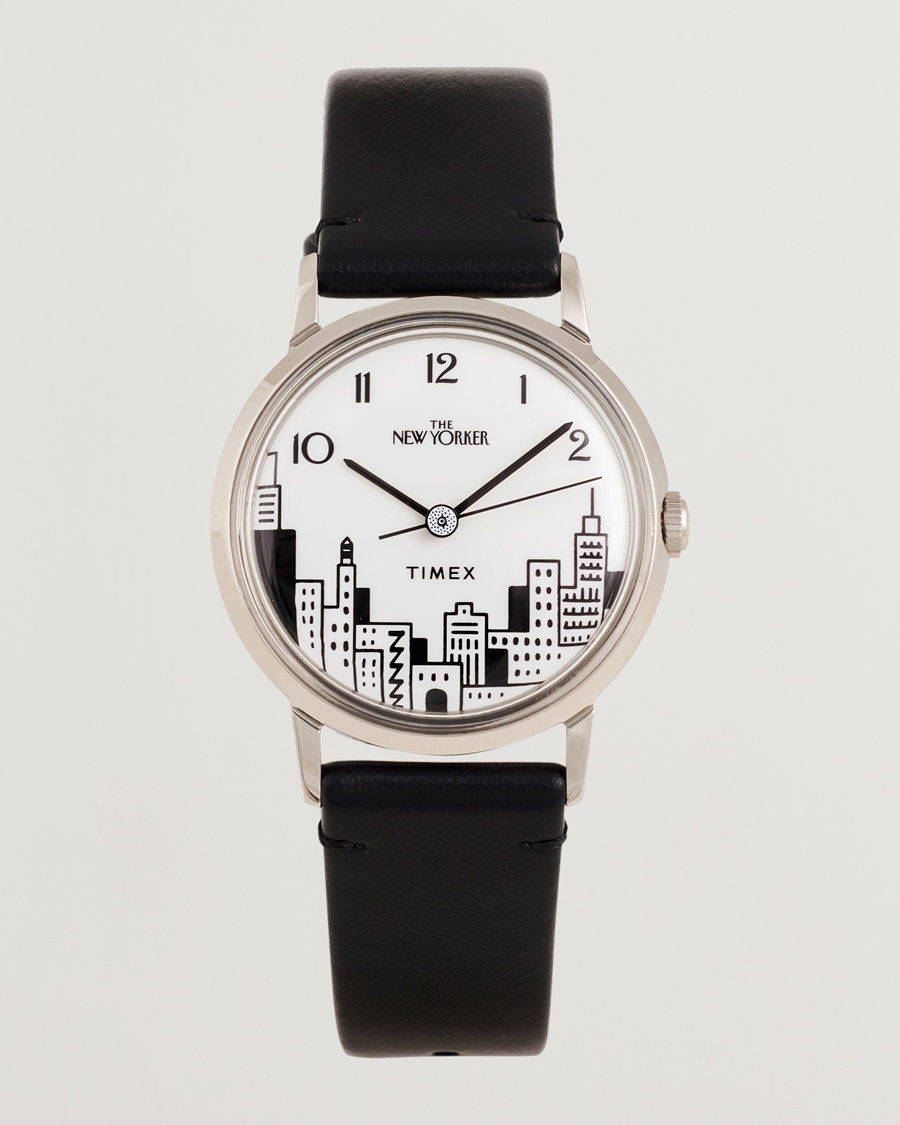 Homme | Montres | Timex | X New Yorker Marlin Hand Wind 34mm White Dial