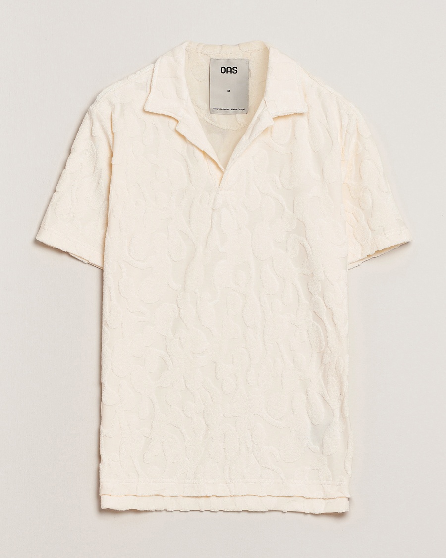 OAS Short Sleeve Terry Polo Summit – Blanc