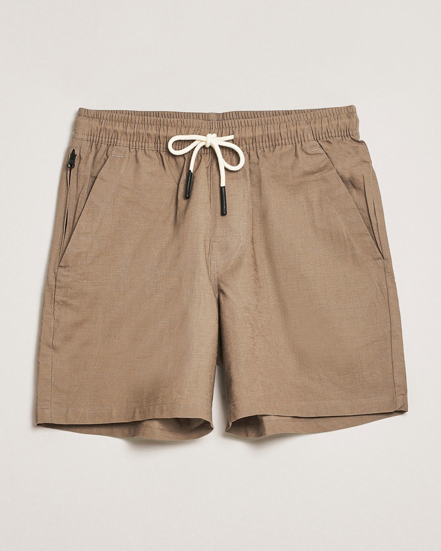 Homme | Shorts En Lin | OAS | Linen Shorts Taupe