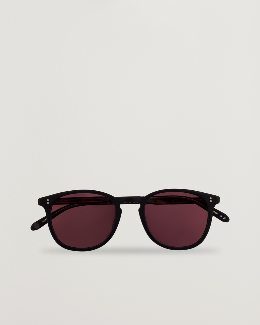 Heren | D-frame zonnebrillen | Garrett Leight | Kinney 49 Sunglasses Black
