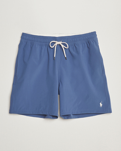 Homme | Maillot de bain avec cordon | Polo Ralph Lauren | Traveler Recycled Swimshorts Earth Blue