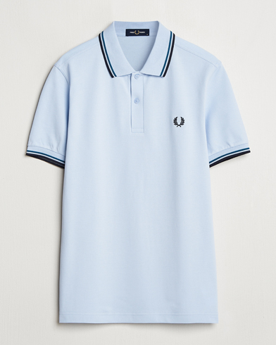 Heren | Kleding | Fred Perry | Twin Tipped Polo Shirt Light Smoke