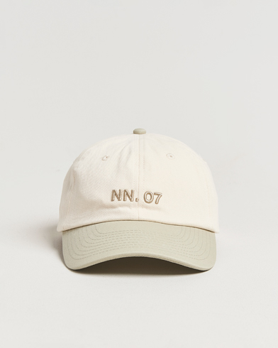 Homme | Nouveautés | NN07 | Logo Cap Sage Green/Off White