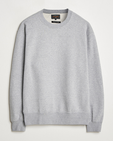 BEAMS PLUS Made In Japan Cotton Sweatshirt Grey – Grijs