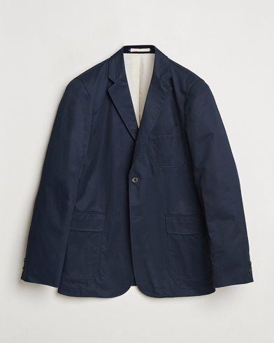 Heren | BEAMS PLUS | BEAMS PLUS | Cotton Twill Blazer Navy