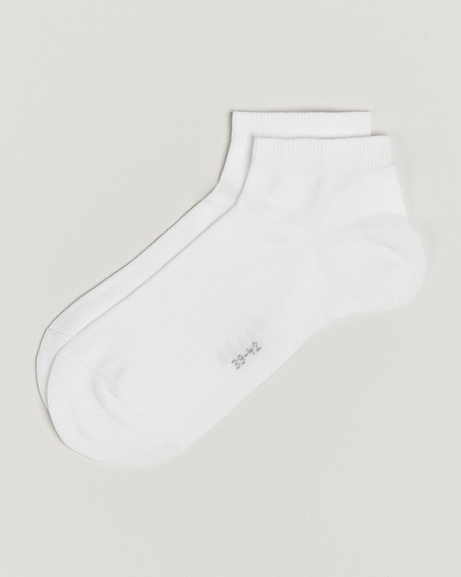 Falke Happy 2-Pack Cotton Sneaker Socks White – Blanc