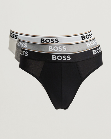 Homme | | BOSS BLACK | 3-Pack Brief White/Grey/Black