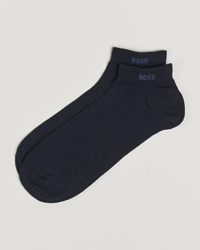 BOSS BLACK 2-Pack Sneaker Socks Dark Blue – Bleu