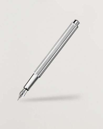 Caran d'Ache Caran d' Ache Ecridor Retro Fountain Pen Platinum Coated – Zilver