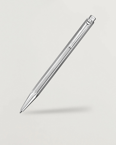 Caran d'Ache Caran d' Ache Ecridor Retro Ballpoint Pen Platinum Coated – Zilver
