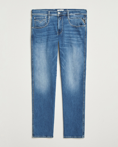 Replay Anbass Hyperflex Original Jeans Medium Blue – Blauw