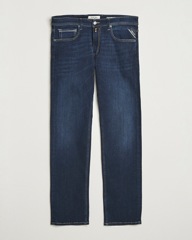 Replay Grover Powerstretch Jeans Dark Blue – Blauw