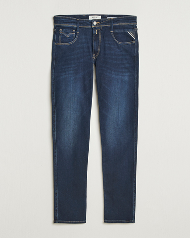 Replay Anbass Powerstretch Jeans Dark Blue – Bleu