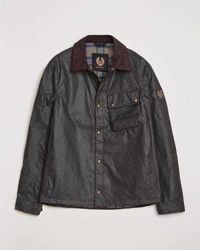 Belstaff Ground Wax Jacket Faded Olive – Groen