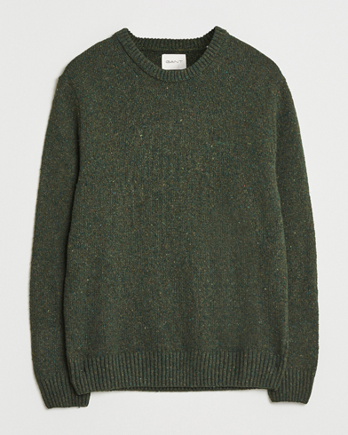 Gant Neps Wool Crew Neck Country Green – Vert