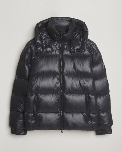 J.Lindeberg Creek Down Hooded Jacket Black – Zwart