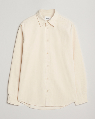 NN07 Colby Corduroy Overshirt Ivory – Wit
