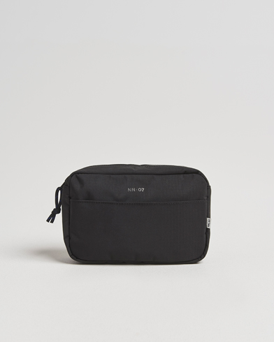 NN07 Nylon Ripstop Washbag Black – Noir