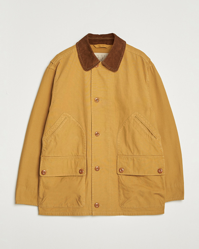 Gant Canvas Field Jacket Peanut Butter – Geel