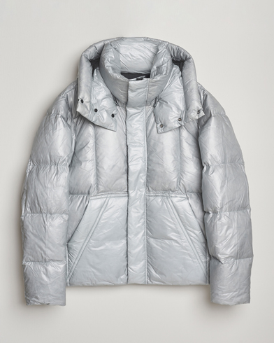 J.Lindeberg Kade Down Hooded Jacket High Rise – Grijs