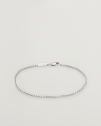 Tom Wood Lee Bracelet Slim Silver – Zilver