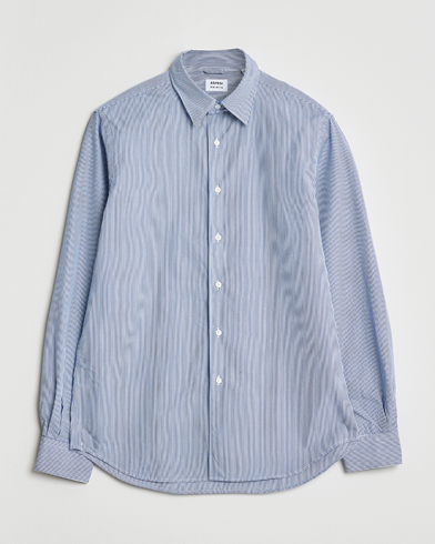 Homme | Aspesi | Aspesi Striped Poplin Shirt Light Blue