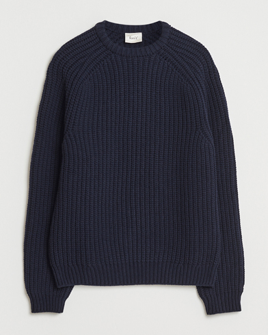 Forét Trip Chunky Rib Knit Navy – Blauw