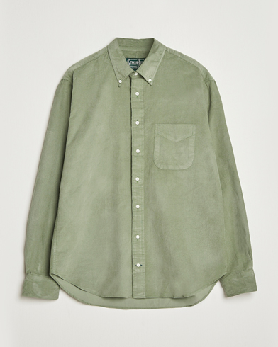 Homme | Gitman Vintage | Gitman Vintage Corduroy Button Down Shirt Sage