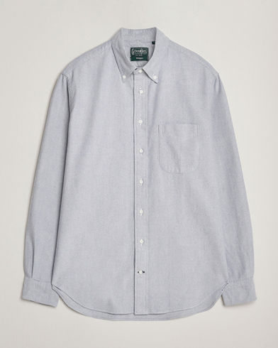 Gitman Vintage Brushed Oxford Button Down Shirt Blue – Blauw