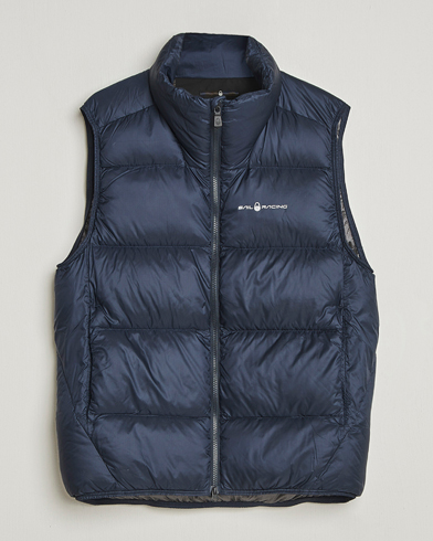 Sail Racing Cloud Down Vest Dark Navy – Blauw
