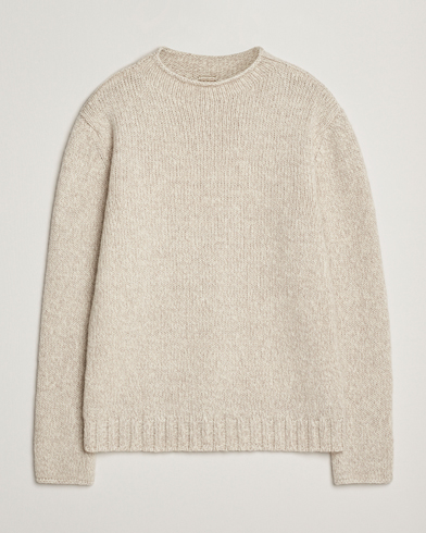 Homme | Massimo Alba | Massimo Alba Cashmere/Silk Knitted Sweater Snow