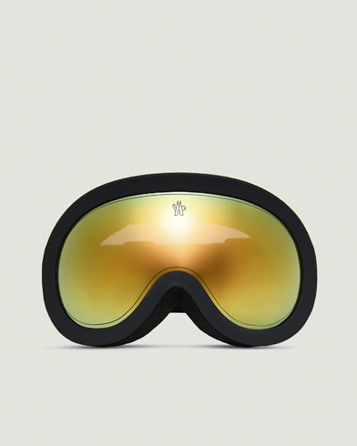 Moncler Lunettes Snowray Ski Goggles Black/Gold – Noir