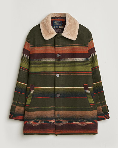 Pendleton Dayton Coat Tumalo Olive – Groen