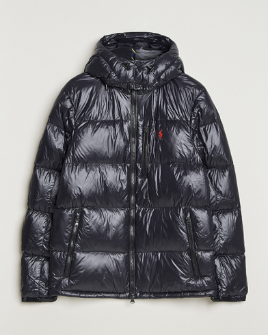 Polo Ralph Lauren Gorham Glossy Down Jacket Polo Black – Zwart