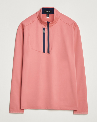 RLX Ralph Lauren Luxury Jersey Half Zip Desert Rose – Roze