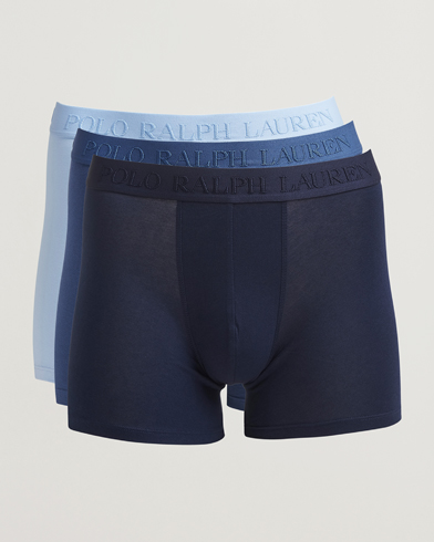 Polo Ralph Lauren 3-Pack Boxer Briefs Blue – Bleu
