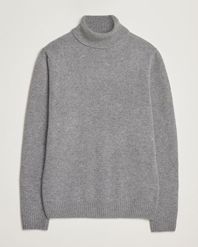 Stenströms Brushed Merino Rollneck Grey – Gris