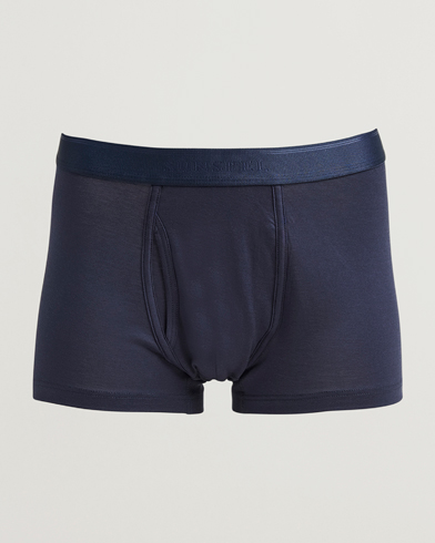 Sunspel Superfine Cotton Trunk Navy – Bleu