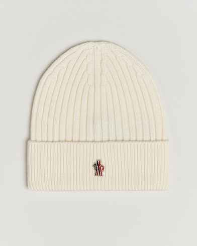 Homme | Moncler Grenoble | Moncler Grenoble Rib Wool Beanie Off White