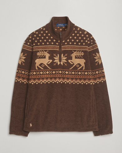 Homme | Polo Ralph Lauren | Polo Ralph Lauren Vintage Fairisle Half Zip Fleece Cascadia