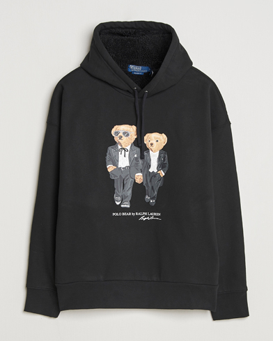 Homme | Polo Ralph Lauren | Polo Ralph Lauren Holiday Ricky n Ralph Bear Hoodie Polo Black