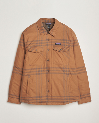 Patagonia Lightweigt Insulated Fjord Flannel Shirt Deer Brown – Marron
