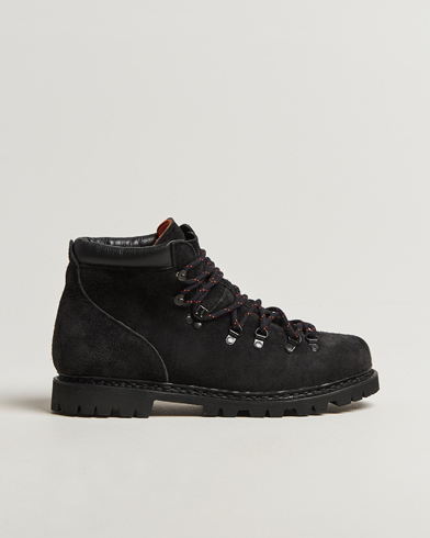 Paraboot Avoriaz Hiking Boot Black Suede – Noir