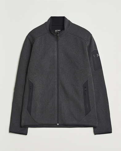 Arc'teryx Covert Full-Zip Black Heather – Zwart