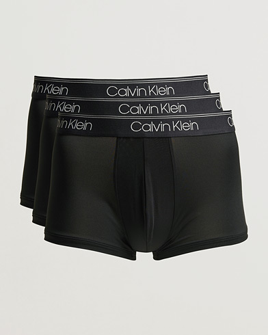 Calvin Klein 3-Pack Micro Stretch Trunk Black – Zwart