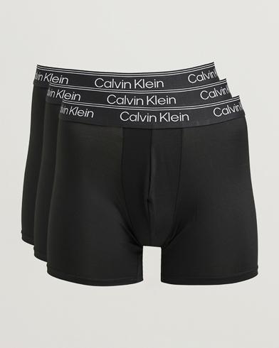 Calvin Klein 3-Pack Micro Stretch Boxer Brief Black – Noir