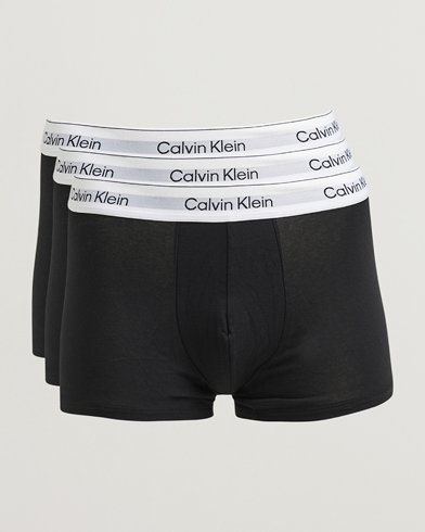Calvin Klein 3-Pack Icon Cotton Stretch Black – Zwart