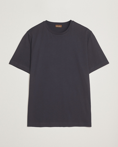 Stenströms Supima Cotton T-Shirt Navy – Blauw